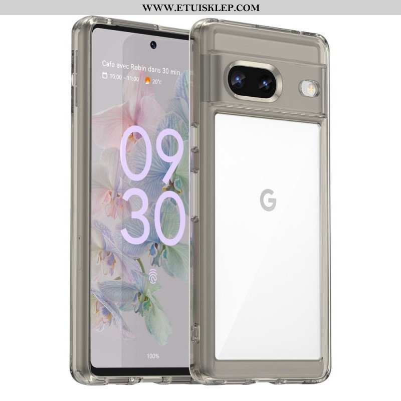 Etui do Google Pixel 7 Przezroczysta Hybryda